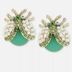 Betsey Johnson Ladybug Earrings